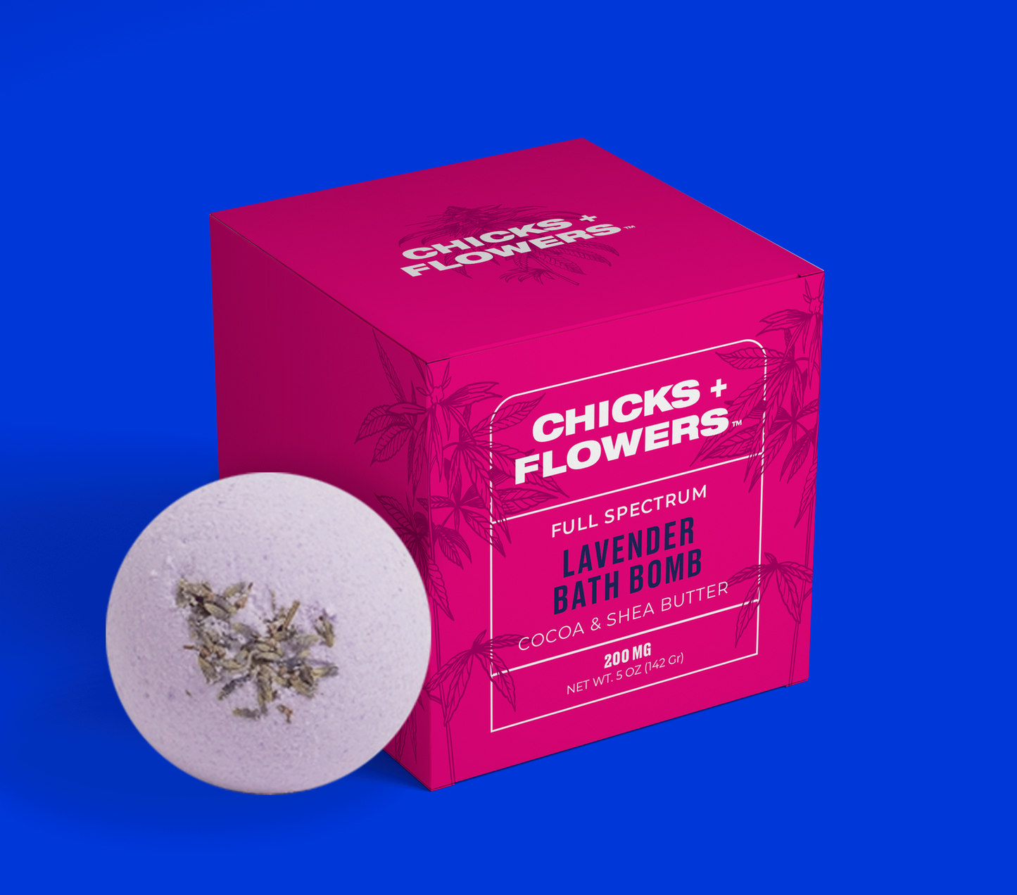LAVENDER BATH BOMB