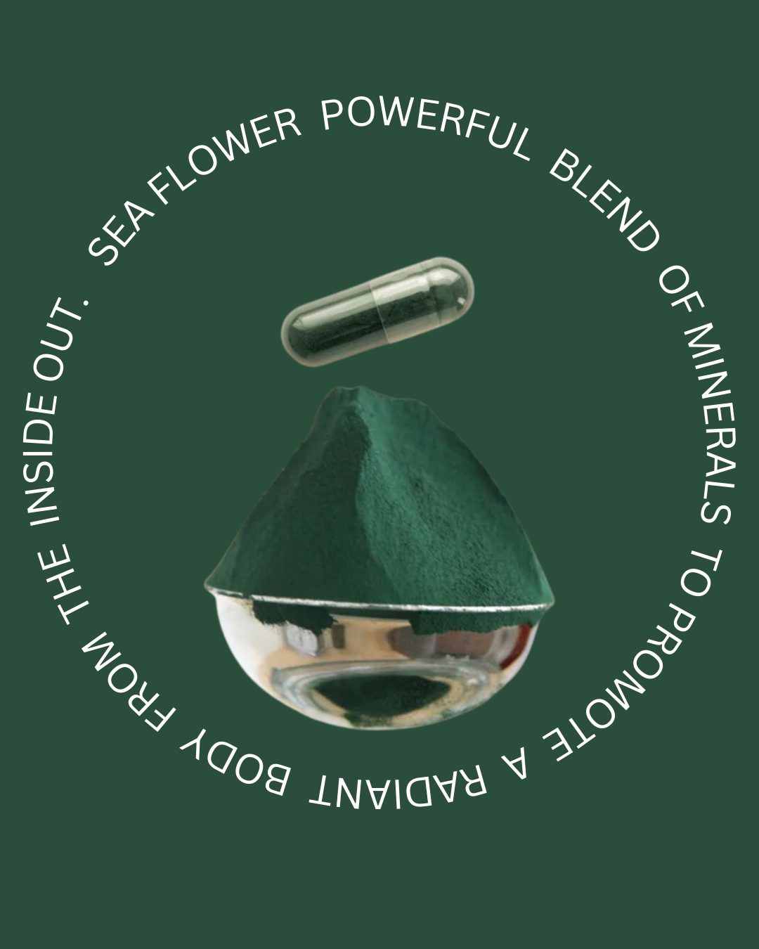 Sea Flower - Spirulina - Soursop Capsules