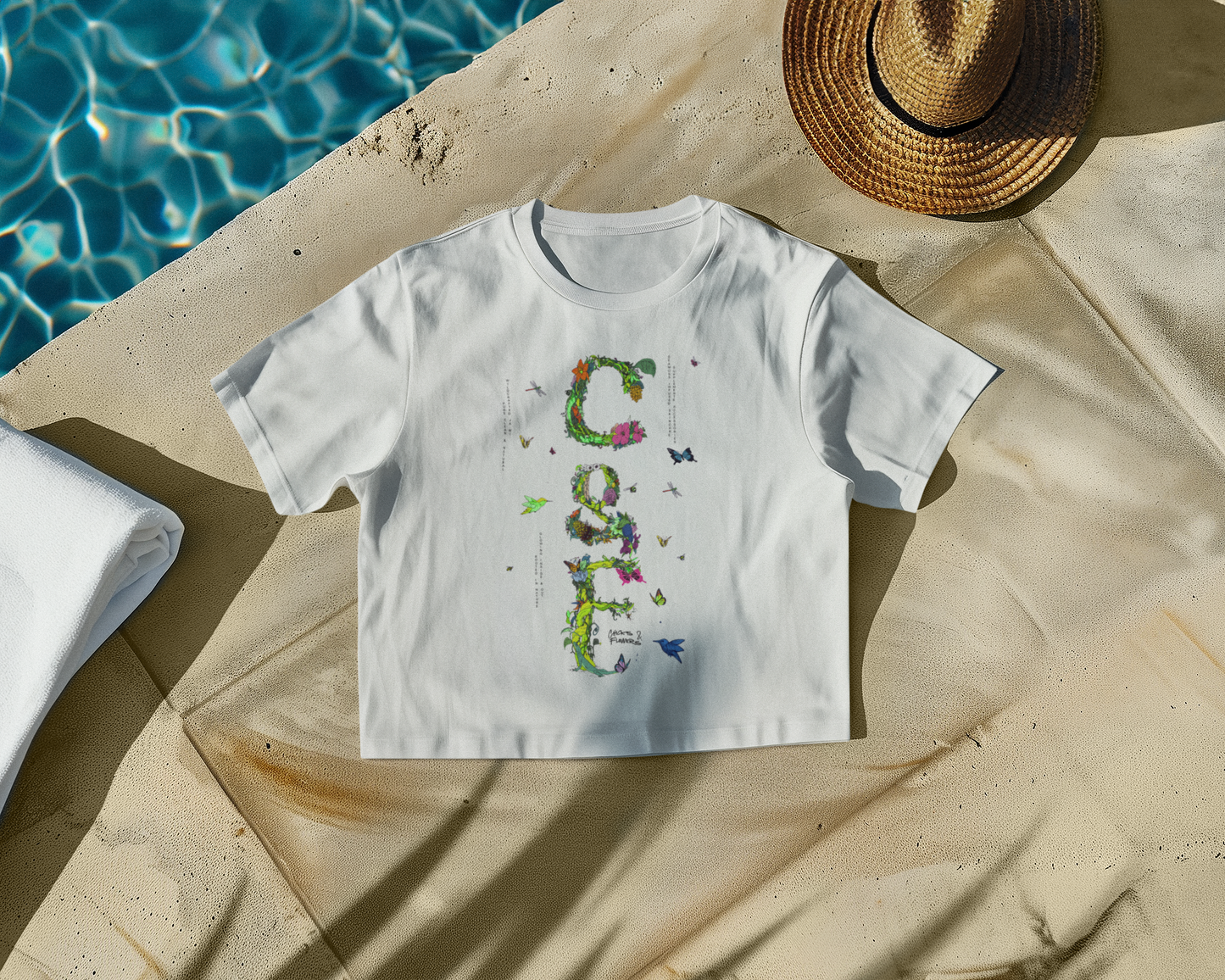 LIMITED EDITION Sun Glow Crop T-shirt
