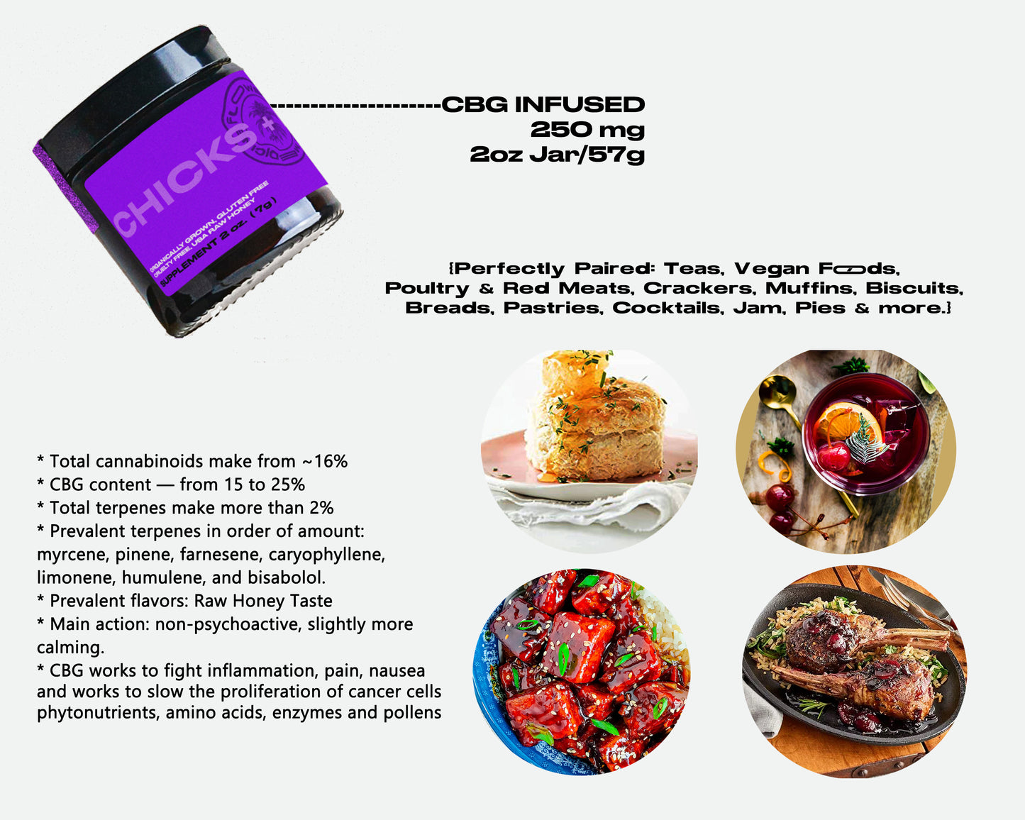 FLOWER INFUSED HONEY