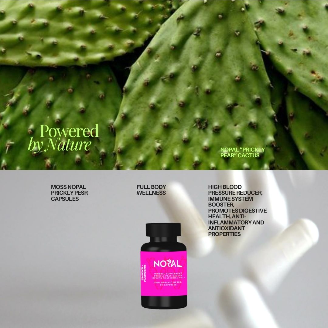 Nopal Cactus Capsules – Chicksandflowers