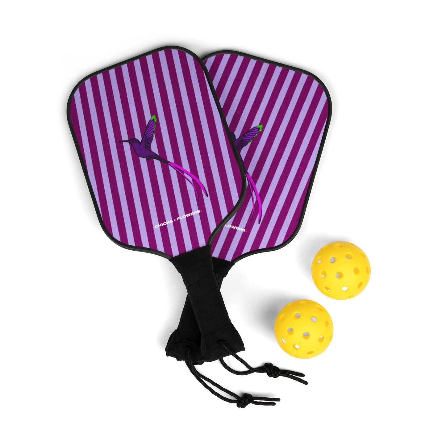 Chicks & Flowers Pickleball Kit