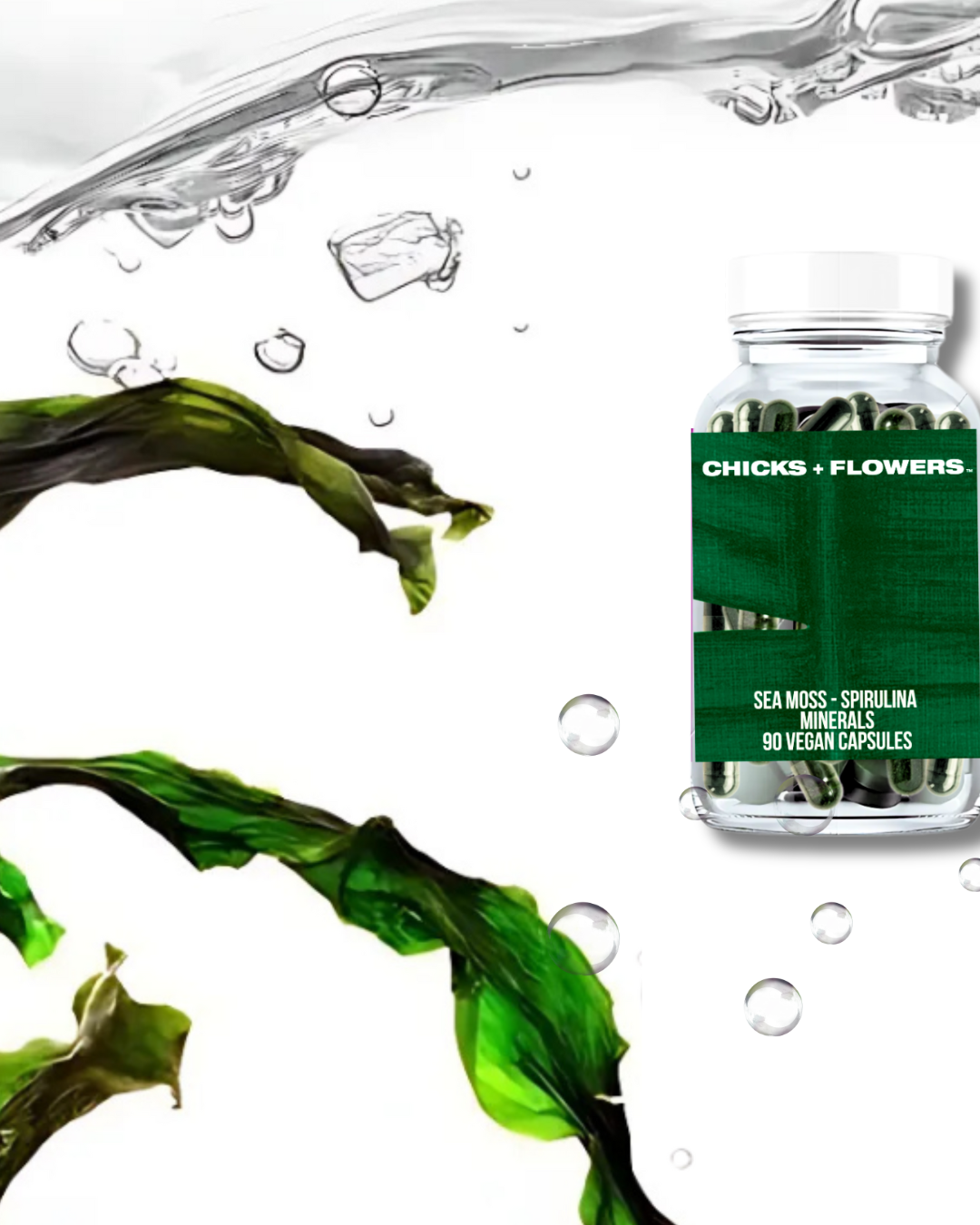 Sea Flower - Spirulina - Soursop Capsules